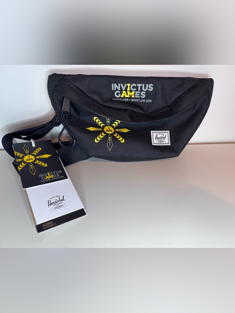 Herschel Supply Co. Invictus Games Vancouver Whistler 2025 fanny pack NEW